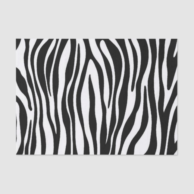 Papel De Seda Zebra (Frente )