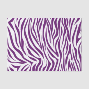Papel De Seda Zebra do safari da violeta africana