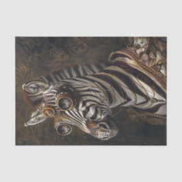 Papel De Seda Zebra Extravaganza10