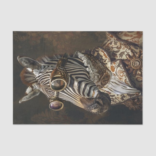 Papel De Seda Zebra Extravaganza13 (Frente )