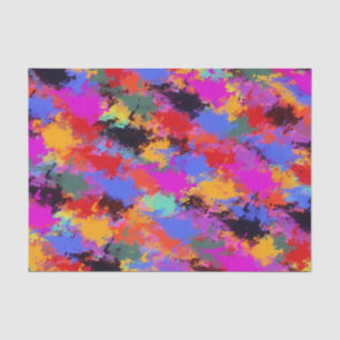 Papel De Seda Zebra pintada
