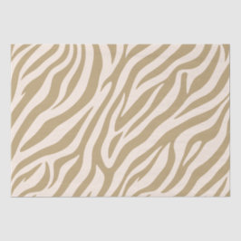 Papel De Seda Zebra Print-Beige-