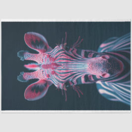 Papel De Seda Zebra rosa brilhante de outra dissociação mundial