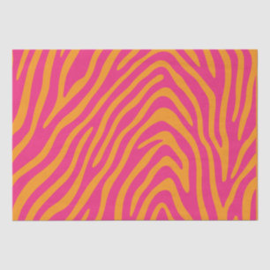 Papel De Seda Zebra Strike Muda para Quaisquer Cores