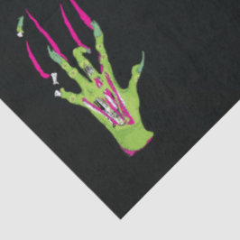 Papel De Seda Zombie Rippin' Poppin' Funky Divergindo Ghoulish