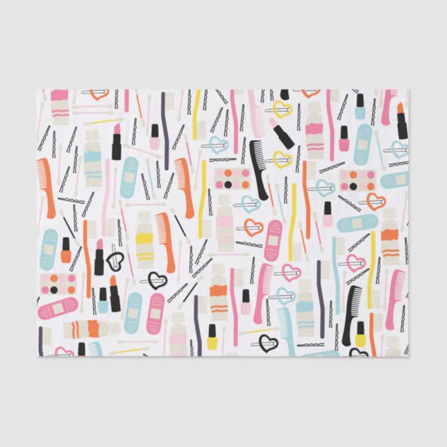 Papel de Tecido Bastante Bonito (Frente )