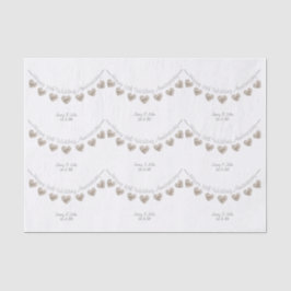 Papel de tecido cardíaco do local do 13 Weding Ani