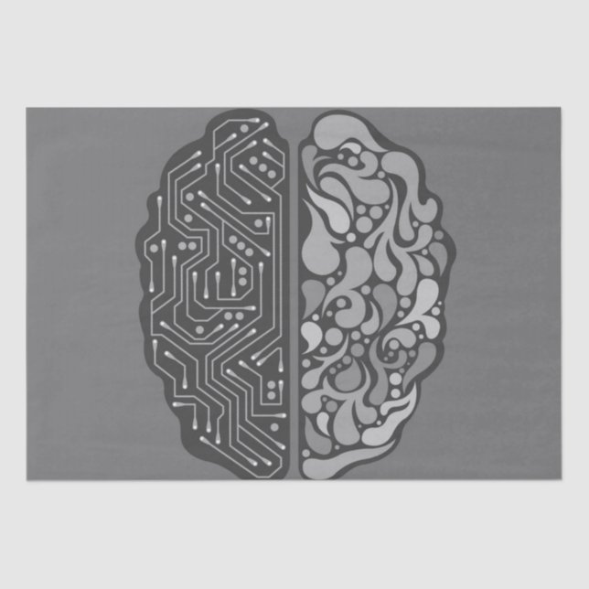 papel de tecido cibernético (Frente )