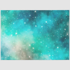 Papel de Tecido Colorido de Arte Galáxica