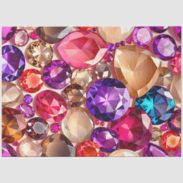 Papel de Tecido Colorido de Arte Judaica