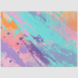 Papel de Tecido Colorido de Pintura de Pintura de