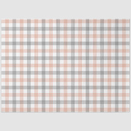 Papel de Tecido com Faixa Preta e Laranja