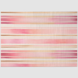 Papel de Tecido com faixas de cor d'água coloridas