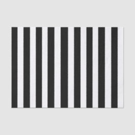 Papel de Tecido com Risca Preta e Branca
