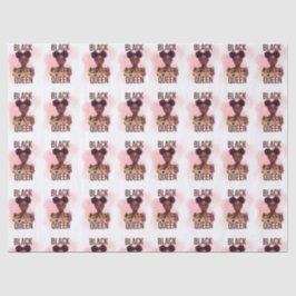 Papel de Tecido da Rainha Negra