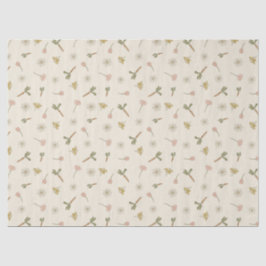 Papel de Tecido das Flores de Mola