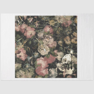 Papel de Tecido das Flores Moody