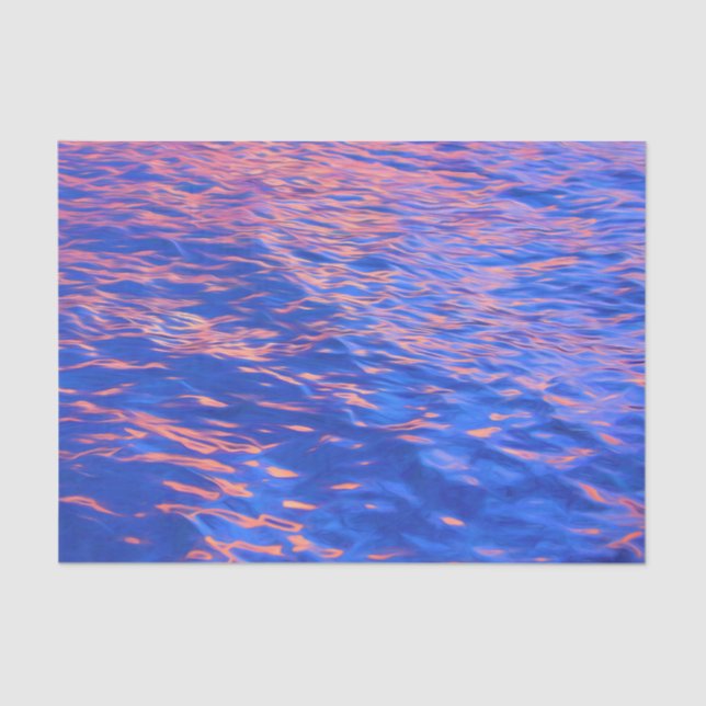 Papel de tecido de 10 lb de água, branco (Frente )