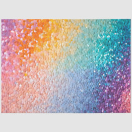 Papel de Tecido de Arte de Sequência Colorida