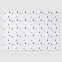 Papel de Tecido de Árvore MiniNatal