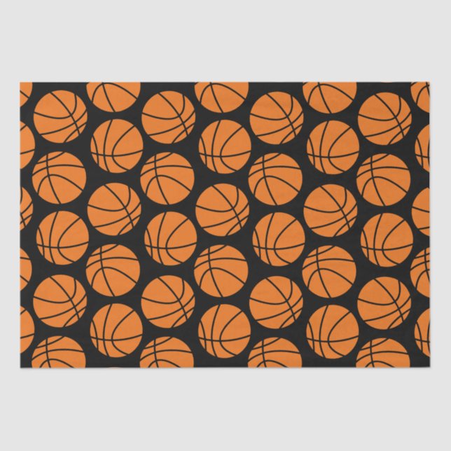Papel de Tecido de Basquete (Frente )