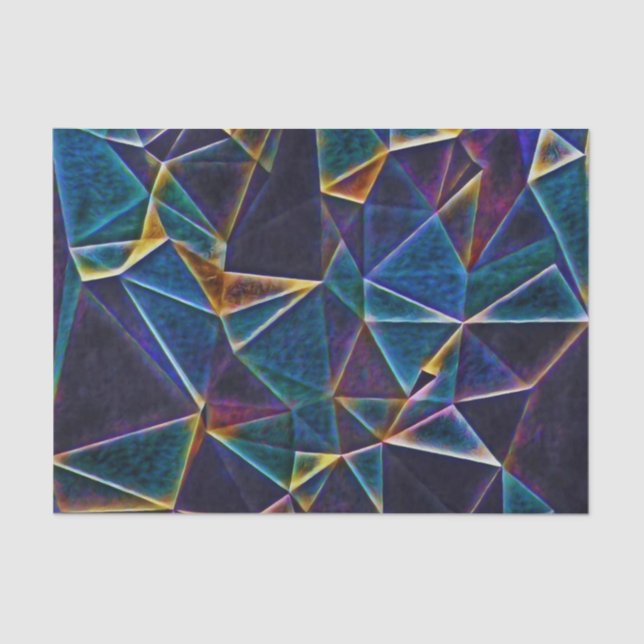 Papel de Tecido de Bolhas Quebradas (Frente )