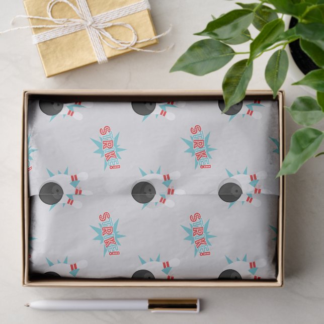 Papel de Tecido de boliche (Presente)