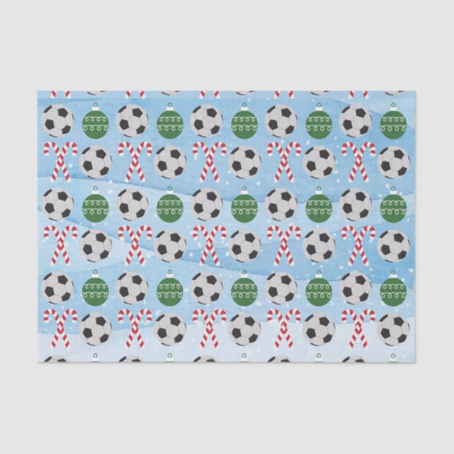Papel de Tecido de Canas de Candy de Futebol de Na (Frente )