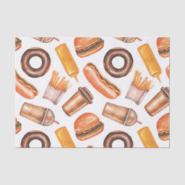 Papel de Tecido de Comida Justo