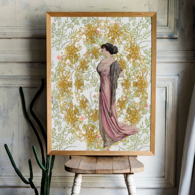 Papel de Tecido de Decopagação da Belle Epoque (Criador carregado)