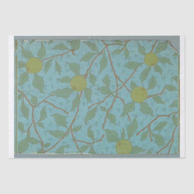 PAPEL DE TECIDO DE DECOPAGAÇÃO: PAPEL DE PAREDE DE (Frente )