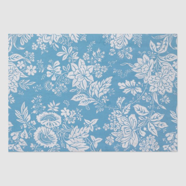 PAPEL DE TECIDO DE DECOPAGAÇÃO: PAPEL DE PAREDE FL (Frente )