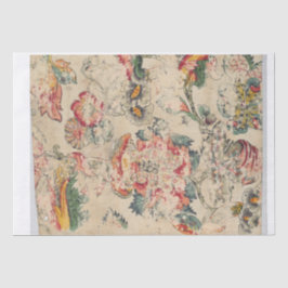 PAPEL DE TECIDO DE DECOPAGAÇÃO: PAPEL DE PAREDE FL