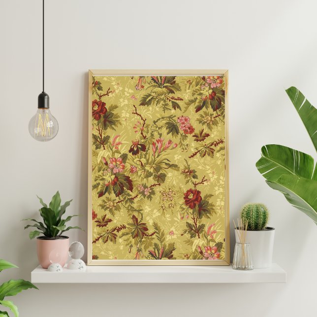 Papel de Tecido de Decoupage de Design Floral Whim (Criador carregado)
