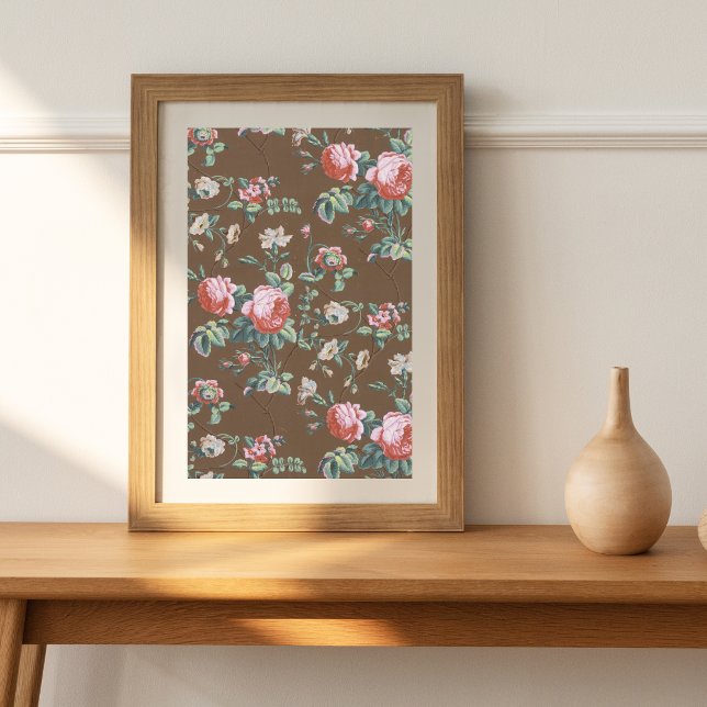 Papel de Tecido de Decoupage de Rosas Rosa e Roxo (Criador carregado)