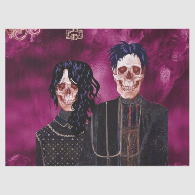 Papel de Tecido de Decoupage do Agricultor de Crân (Frente )