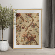 Papel de Tecido de Decoupage do Design do Tecido V