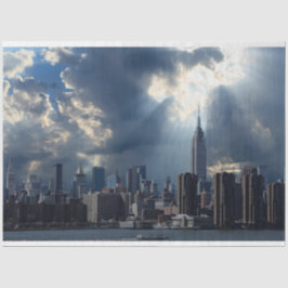 Papel de Tecido de Decoupage Nova Iorque