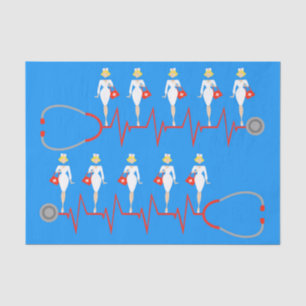 Papel de Tecido de Enfermeira Retroativa