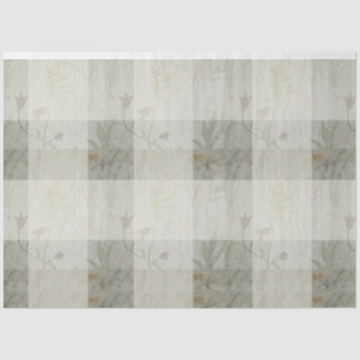 Papel de Tecido de Flor Selvagem