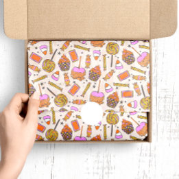 Papel De Tecido De Halloween Com Sabor De Calcinha