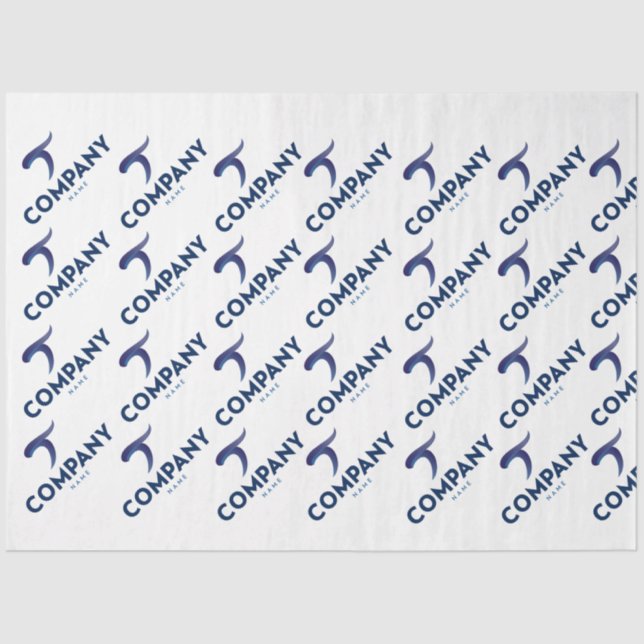 Papel de tecido de marca única (Frente )