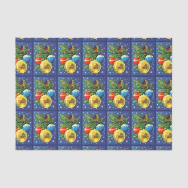 Papel de Tecido de Ornamento (Frente )