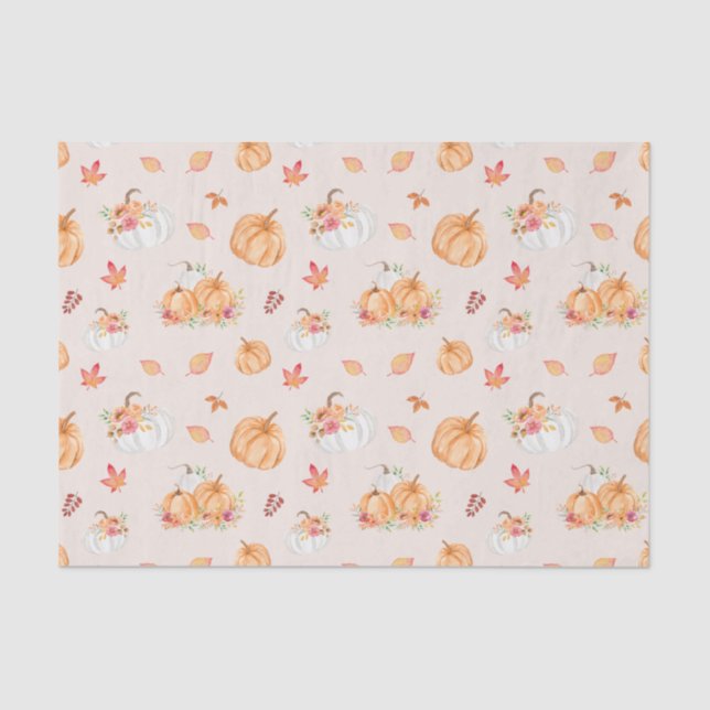 Papel de Tecido de Pumpkin Patch (Frente )