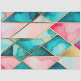 Papel de tecido de vidro colorido