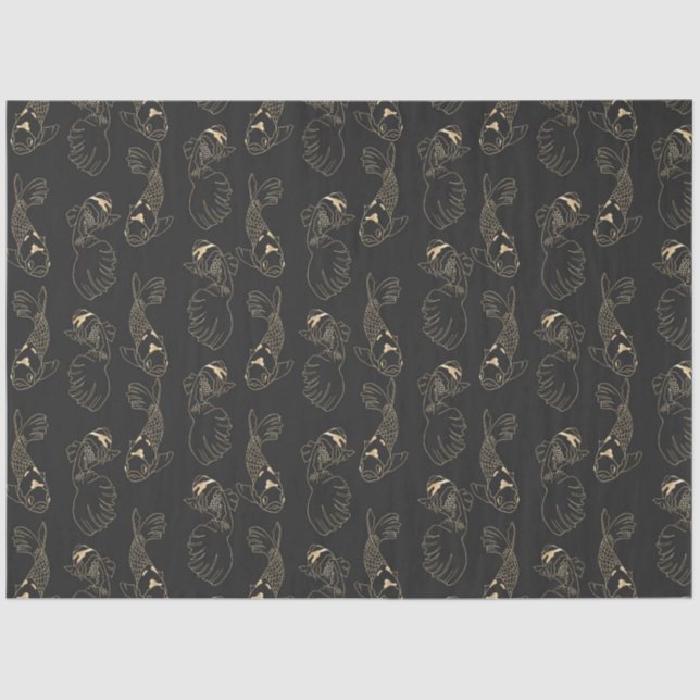 Papel de Tecido do Design 8 da Série Okinawa (Frente )