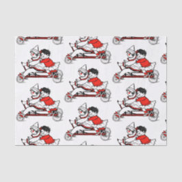 Papel de tecido do Dia de os namorados RETRO