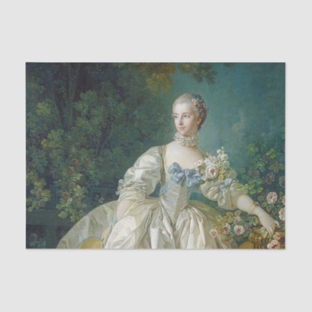 Papel de Tecido do Estilo Antoinette Vintage (Frente )