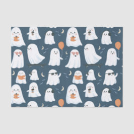Papel de Tecido do Halloween de Espíritos Livres