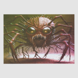 Papel de Tecido do Red Monster Halloween